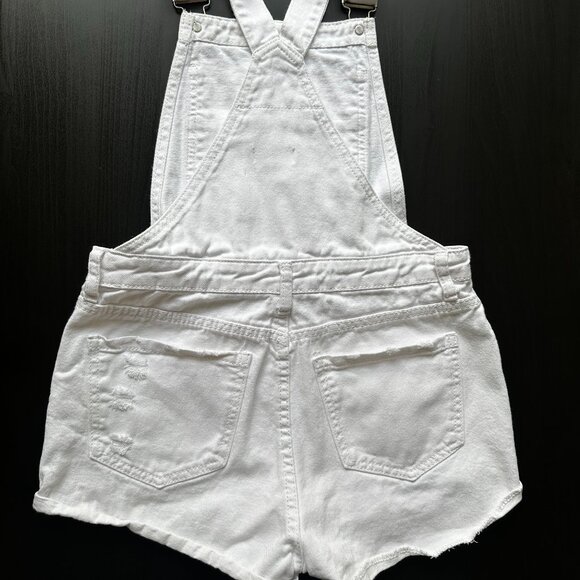 superdown Carmen Denim Short Overalls - Picture 3 of 6